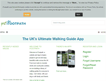 Tablet Screenshot of ifootpath.com